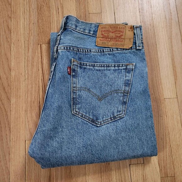 Vintage Levi’s 501 Jeans – Men’s 34x34 – Button Fly – Classic Straight Leg - Picture 1 of 6